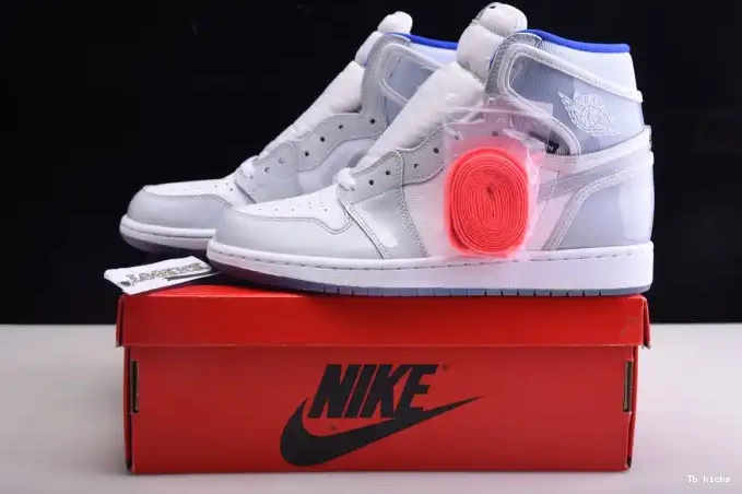 Cheap TBK 1 High Air White CK6637-104 Blue Zoom Jordan Racer Retro 0624